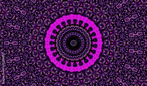 Fototapeta Naklejka Na Ścianę i Meble -  abstract fractal background with circles