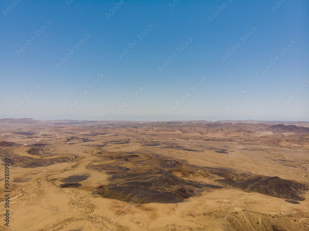 The desert of Ramon crater 