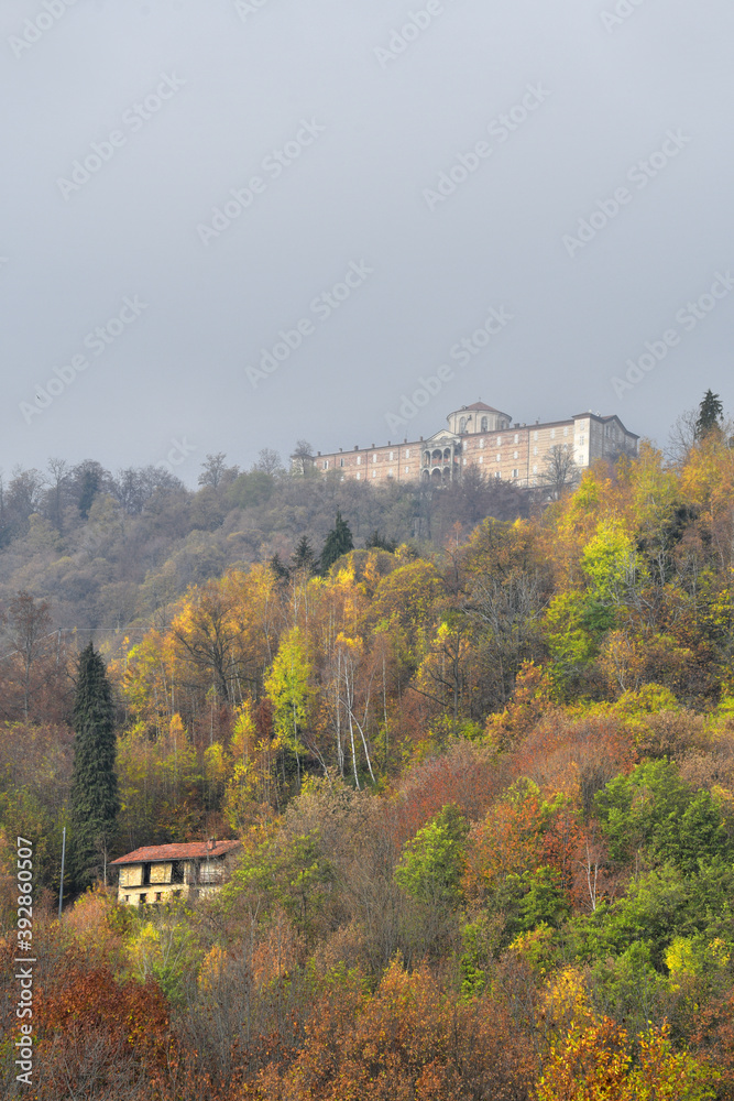 The Sanctuary of Graglia, a well-known place of worship and relaxation in the Biella area