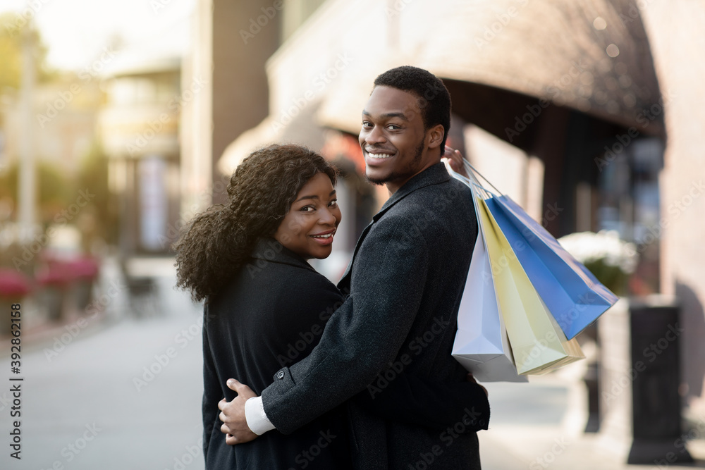 Shopping time and buy a lot of clothes in final sale Shopping time and buy a lot of clothes in final sale