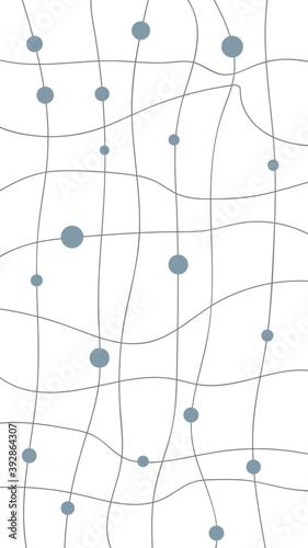 Abstract illustration in pastel colors