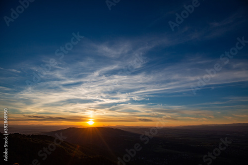 sunset in the mountains © Dimitar