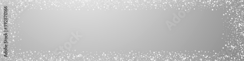 Amazing falling stars Christmas background. Subtle