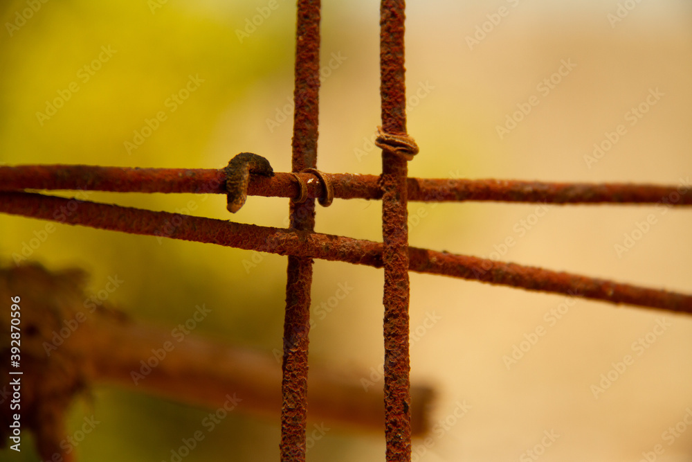 alambrada de metal abstracta alambrada de metal abstracta