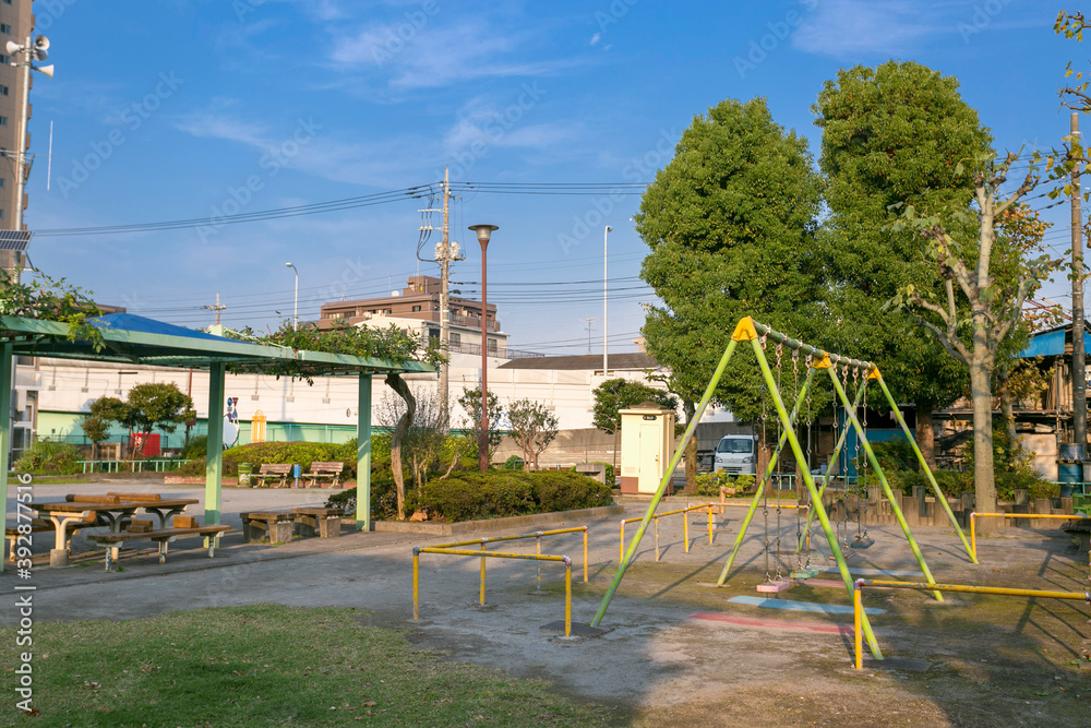Fototapeta premium 諏訪野公園（東京都葛飾区高砂1丁目）