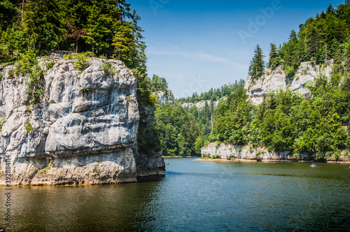 Doubs Gorges on the Franco-Swiss border