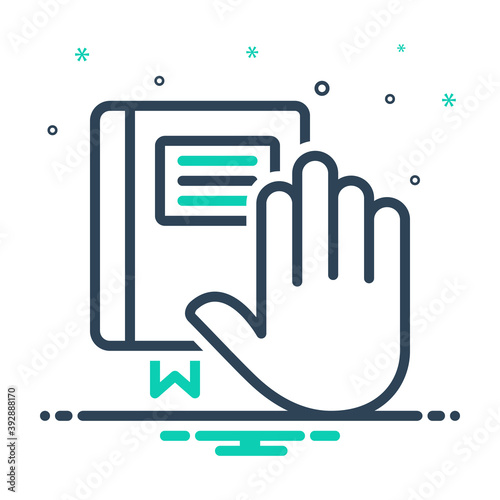 Mix icon for swear
