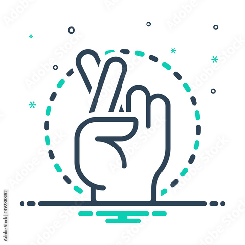 Mix icon for swear