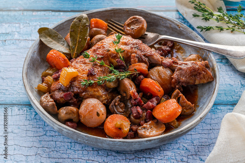 Coq au vin photo