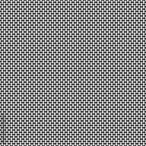 Seamless Sayagata pattern. Repeated interlocking manji background. Oriental crosses ornament. Traditional architecture wallpaper. Ancient ethnic mosaic motif. Digital paper, textile print. Vector art.