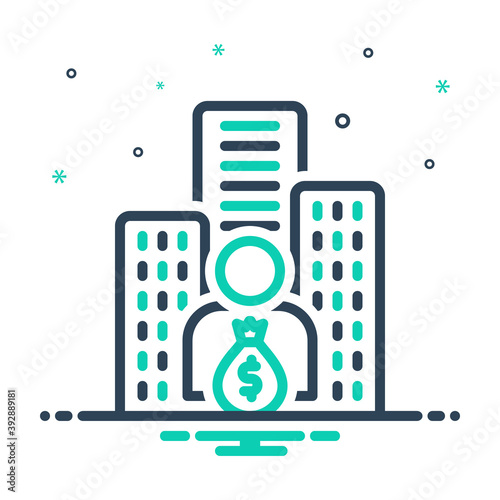 Mix icon for investor