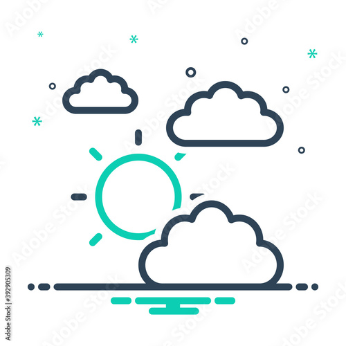 Mix icon for mostly