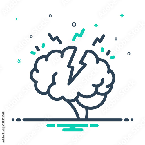 Mix icon for stress