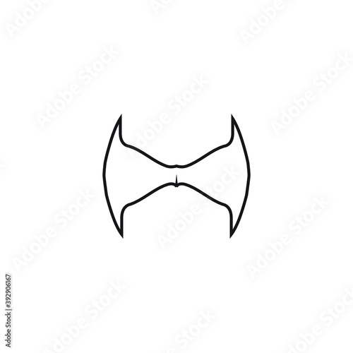 Hover board icon. Electric self-balancing scooter symbol. Logo design element