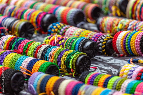 Colour bracelets for hands on the market