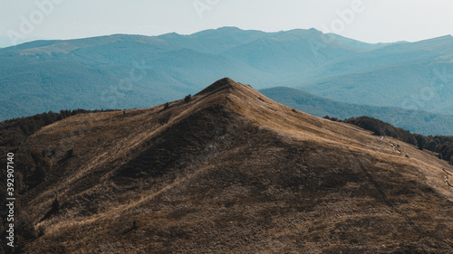 Fototapeta Naklejka Na Ścianę i Meble -  Szczyt Połoniny Caryńskiej - Bieszczady 