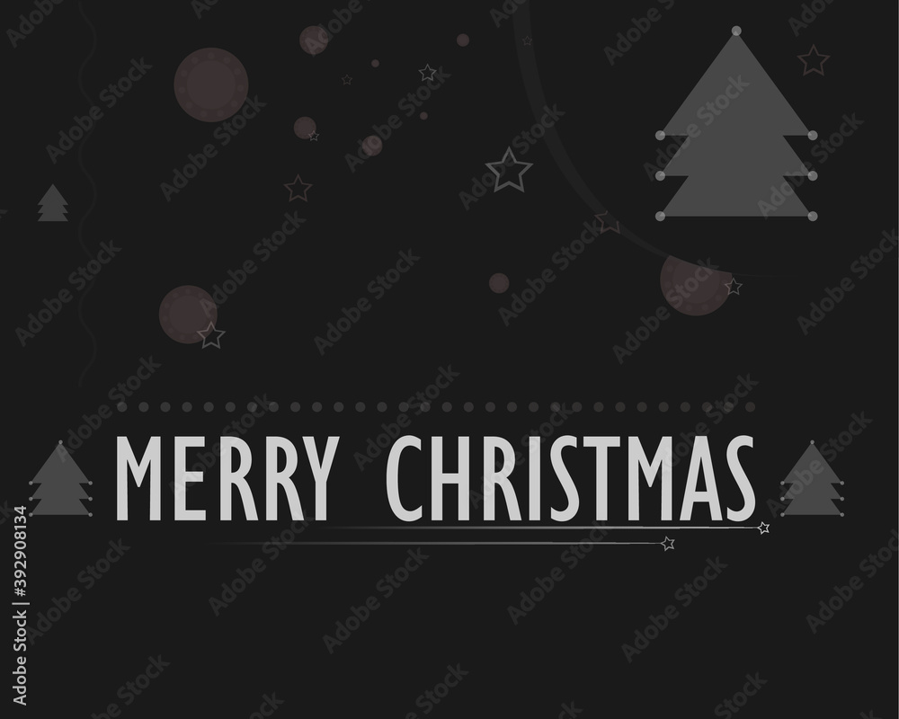 Naklejka premium Merry christmas wallpaper