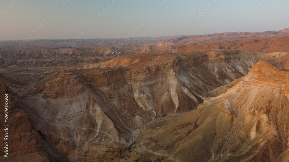 Dead sea and Masada, Israel landscapes 