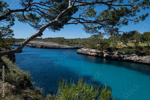 Cala Sa Mitjana, Felanitx, Mallorca, Balearic Islands, Spain © Tolo