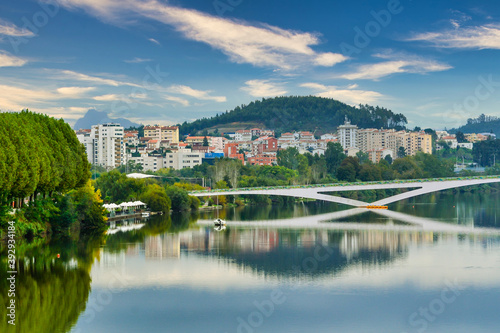 Panorama of Coimbra city in Portugal.