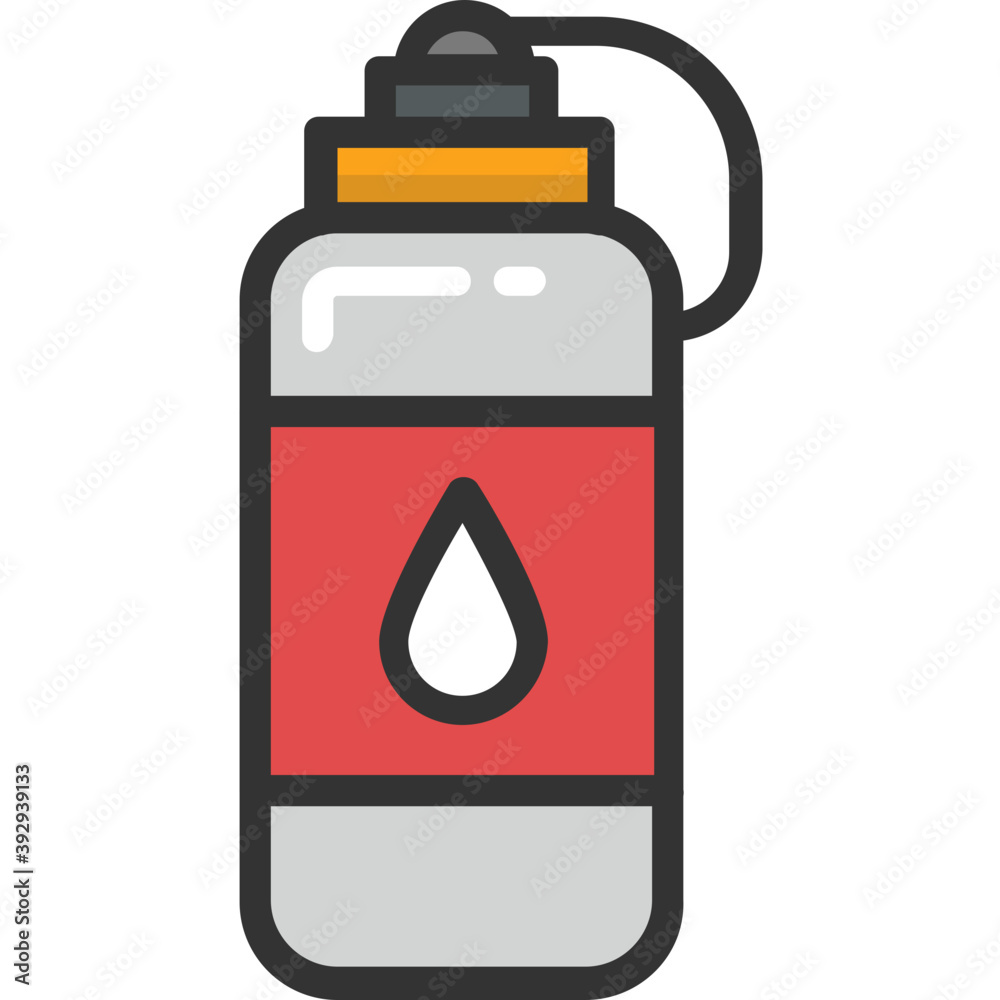 Flat vector icon of energy drink
Flat vector icon of energy drink