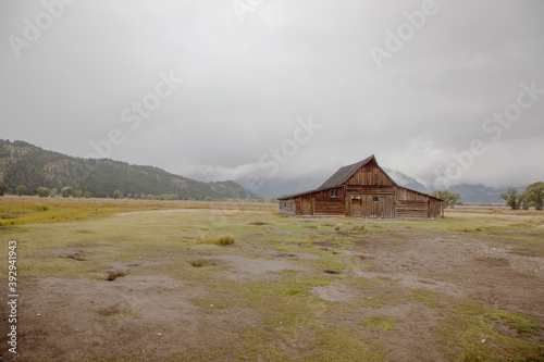 Wooden Barn in the Tetons © Allen Penton