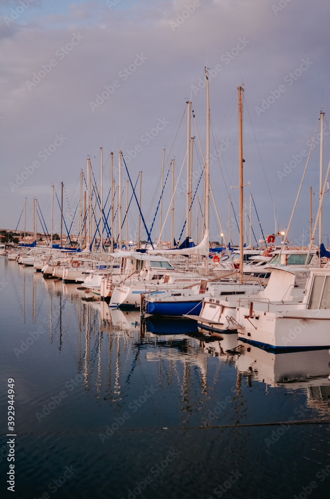 Fototapeta premium boats in marina