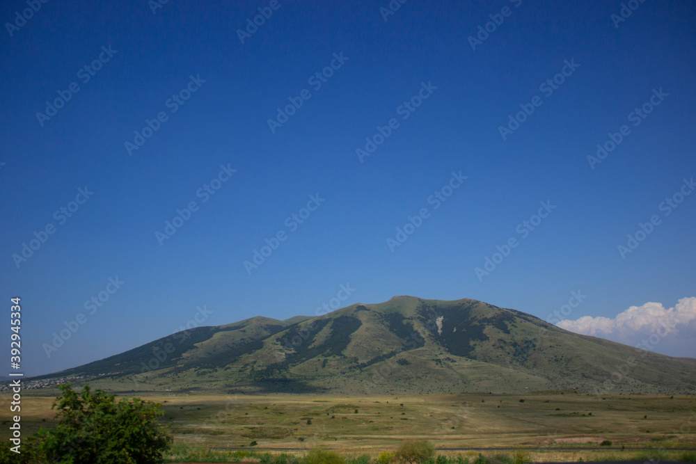 beautiful high mountain of Armenia. summer view