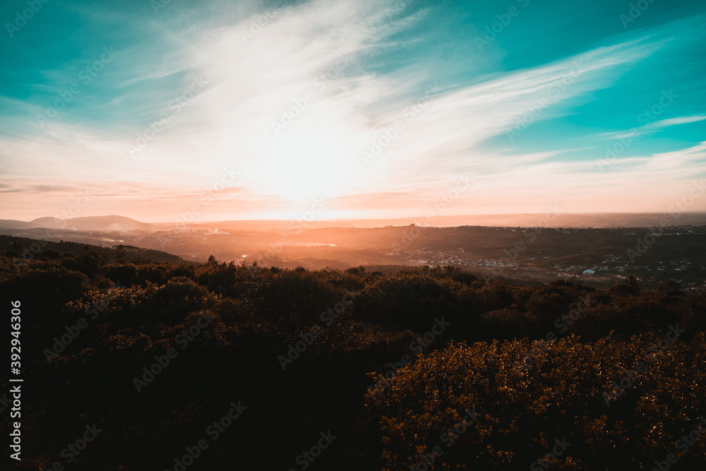 Fototapeta premium Por do sol