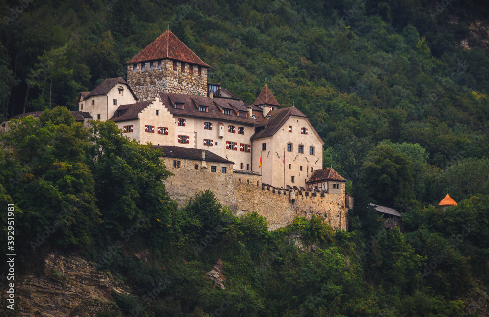 Castle Vaduz, Liechtenstein Tower, palace