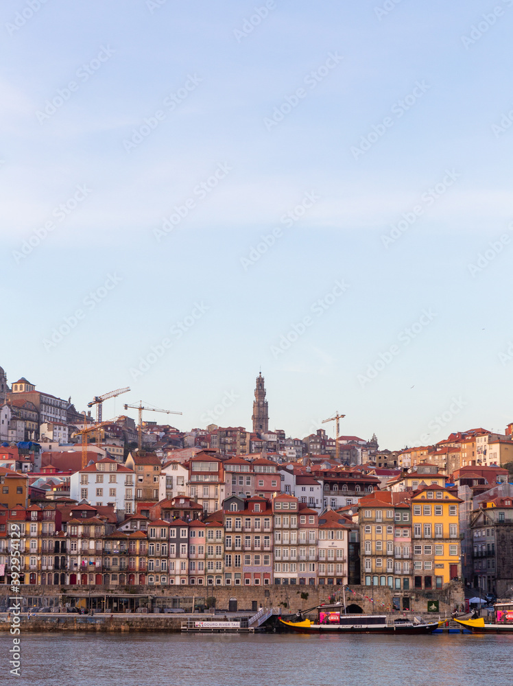 Porto city from the river