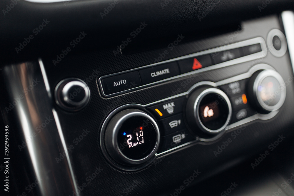 Automatic air condition in modern car
