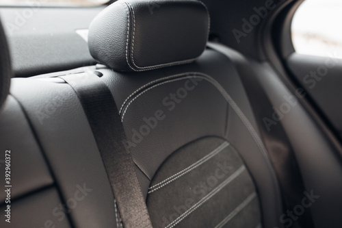 Modern car sport leather seat high-performance material © Moose