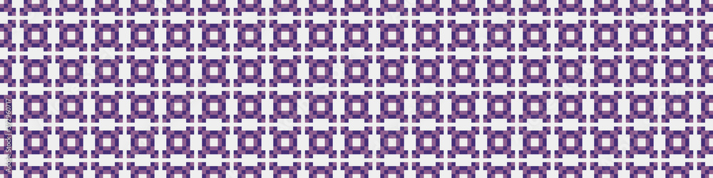 Fototapeta premium Abstract Cross Pattern Dots Logo generative computational art illustration