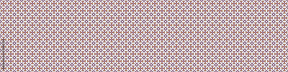 Abstract Cross Pattern Dots Logo generative computational art illustration
