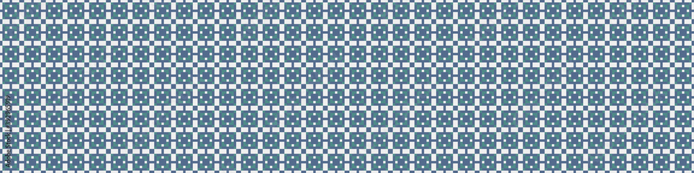 Abstract Cross Pattern Dots Logo generative computational art illustration