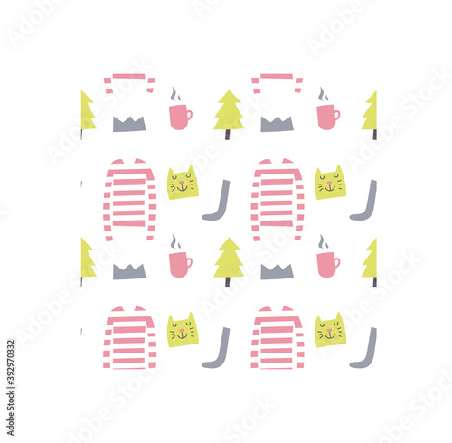 Simple delicate pattern with a nice set of huge