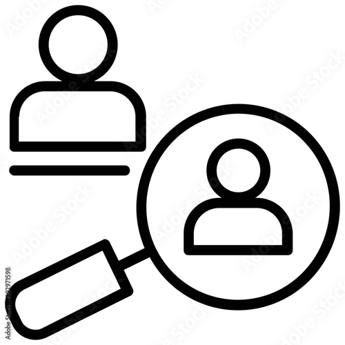 
A hierarchical structure of a company
