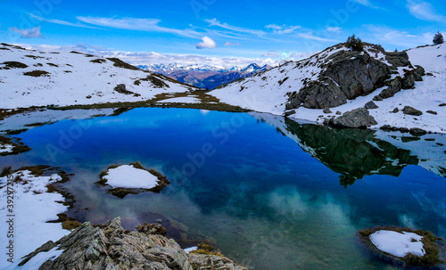 Lac de l'hivernet - Embrun (Hautes-Alpes)