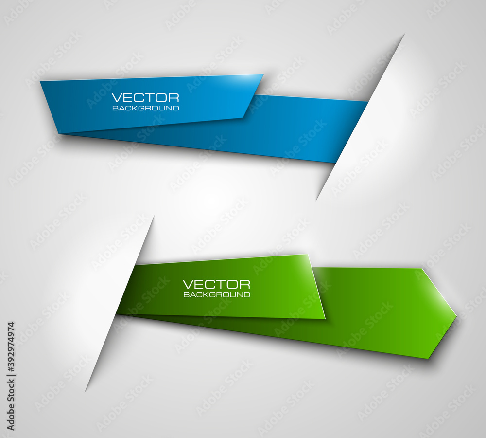 2 Vector banner with a glass surface for your business titles. Abstract background. Eps 10 vector file. 2 Vector banner with a glass surface for your business titles. Abstract background. Eps 10 vector file.