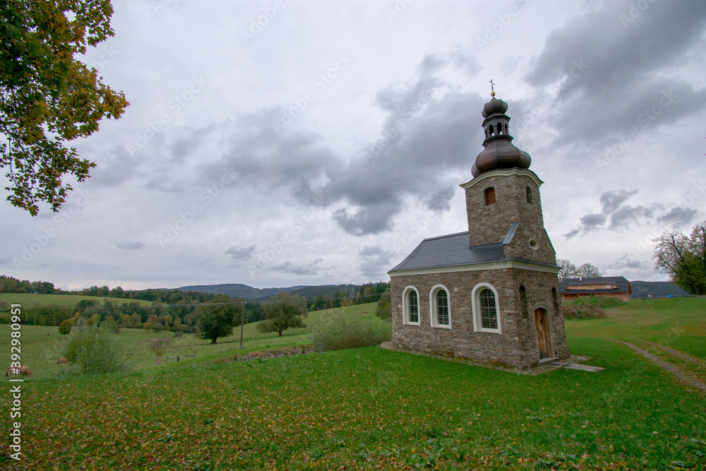 Chapel at Vatetice, Sumava national park, Czech republic
