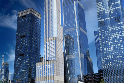 skyscrapers in the New York city