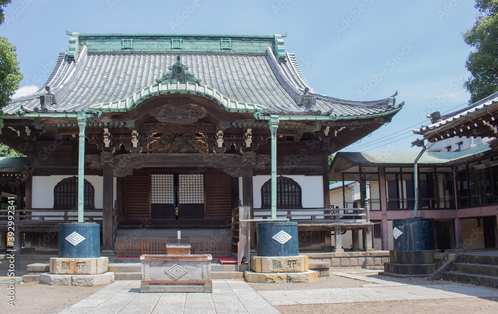 Naklejka premium 寺