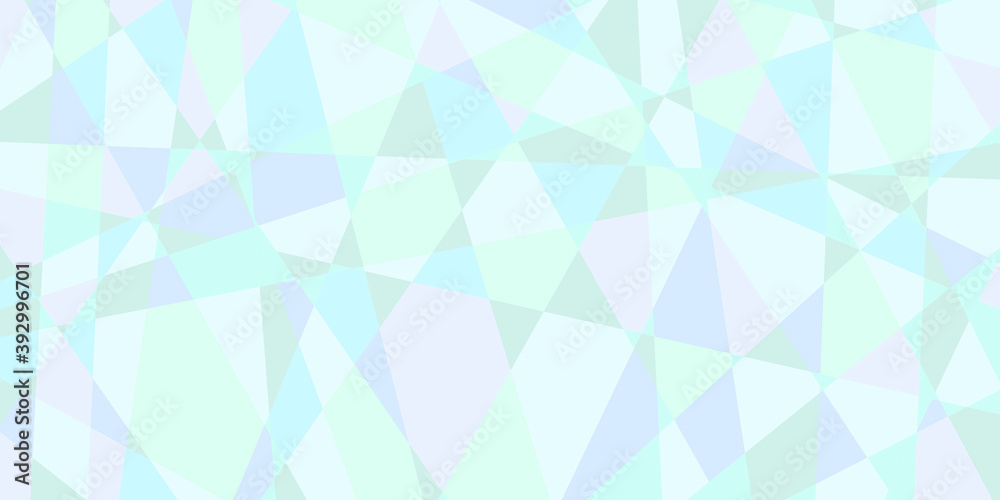 Abstract background pastel colors in origami style. Blue geometric background. Seamless vector texture. Stock image. EPS 10.