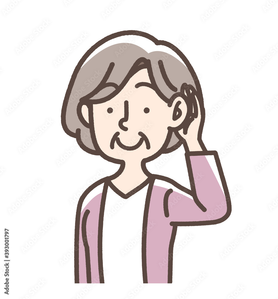 よく聞こえるおばあさん