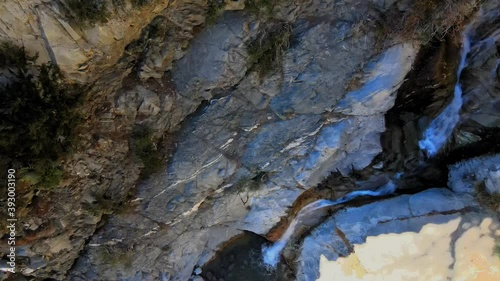San Antonio Falls, Angeles National Forest Overhead