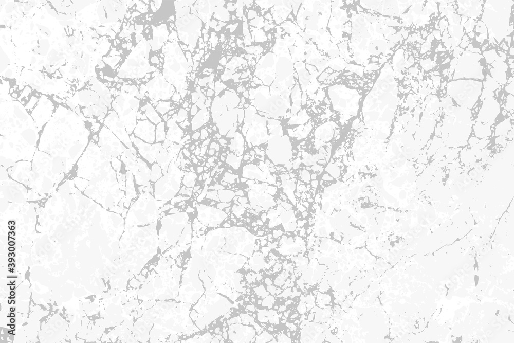 Light marble cracks simple texture. Vector illustration.