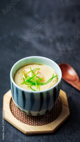 Chawanmushi Japanese egg custard dish