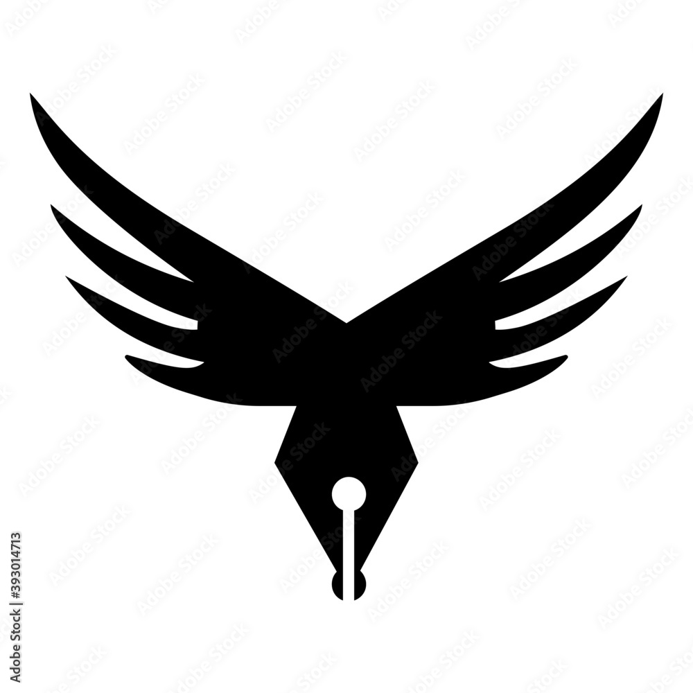 Fototapeta premium Nightwriter Symbol Design 