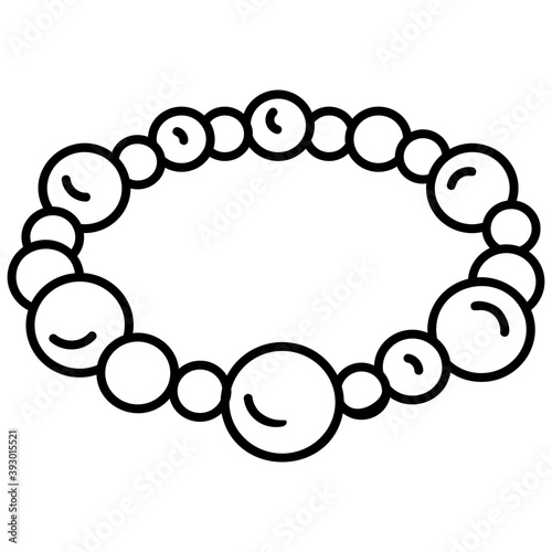 Ladies Bracelet Vector
